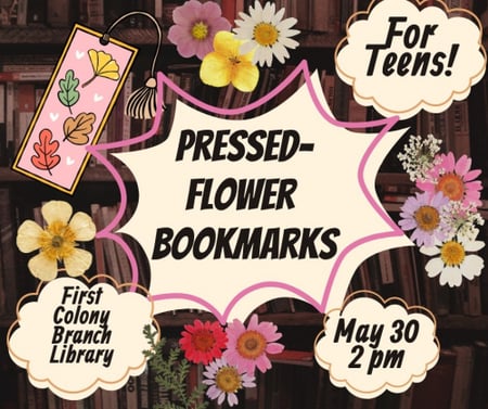 Pressed Flower Bookmarks Pressed Flower Bookmarks