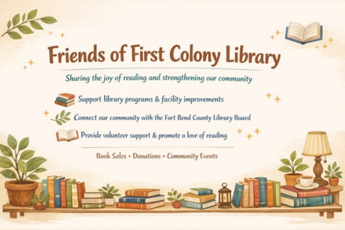 Bi-Monthly Book Sale at First Colony Branch Library