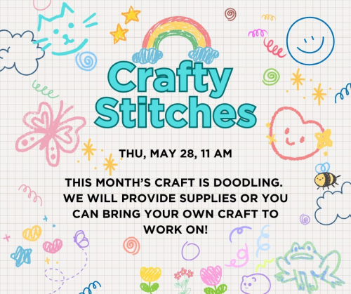 Crafty Stitches at First Colony Branch Library