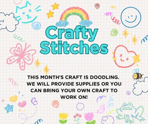 Crafty Stitches at First Colony Branch Library
