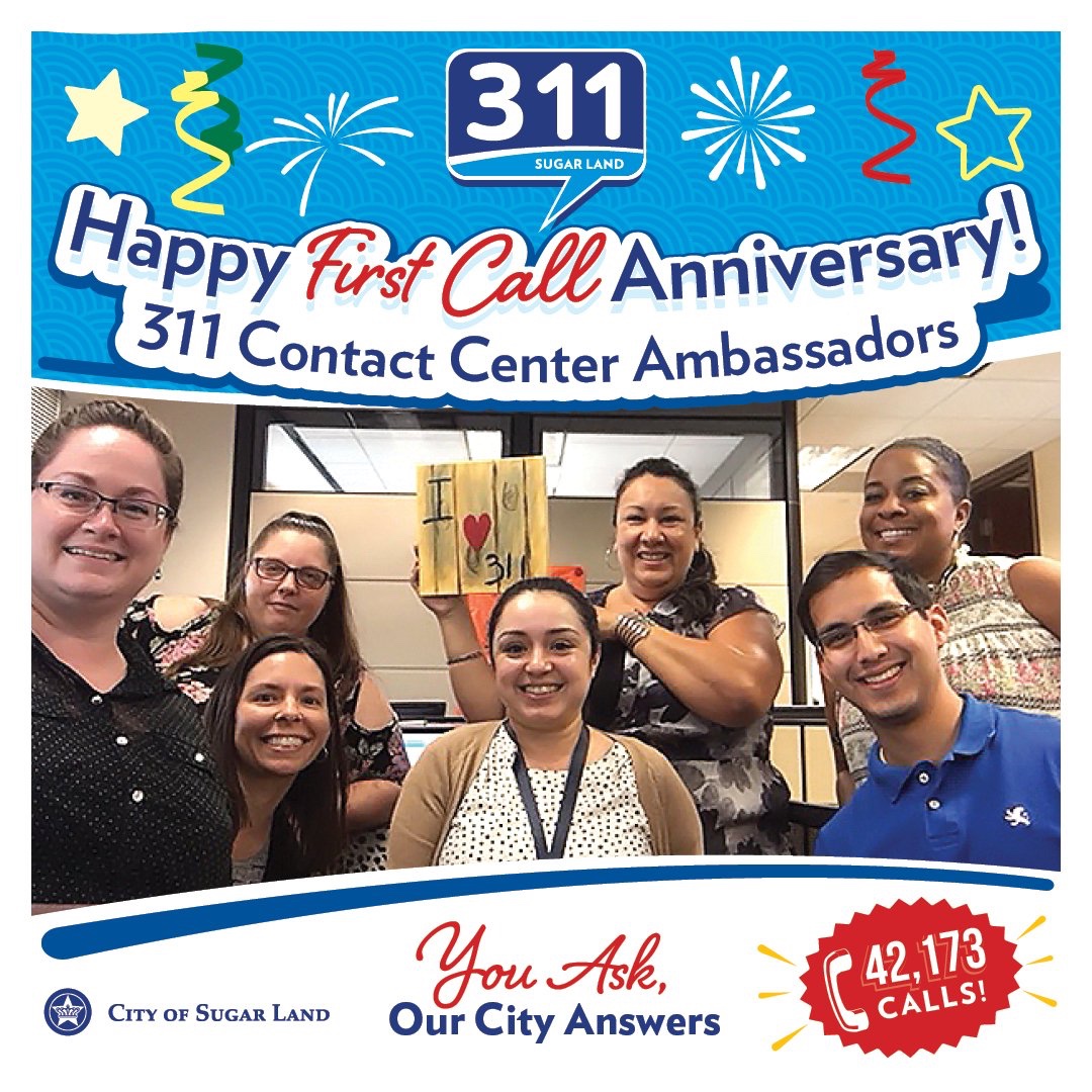 One year after the city received its first 311 call, we would li