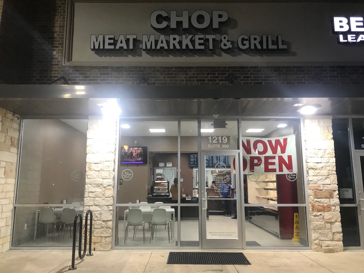 Chop Meat Market and Grill is now open for business in Sugar Lan