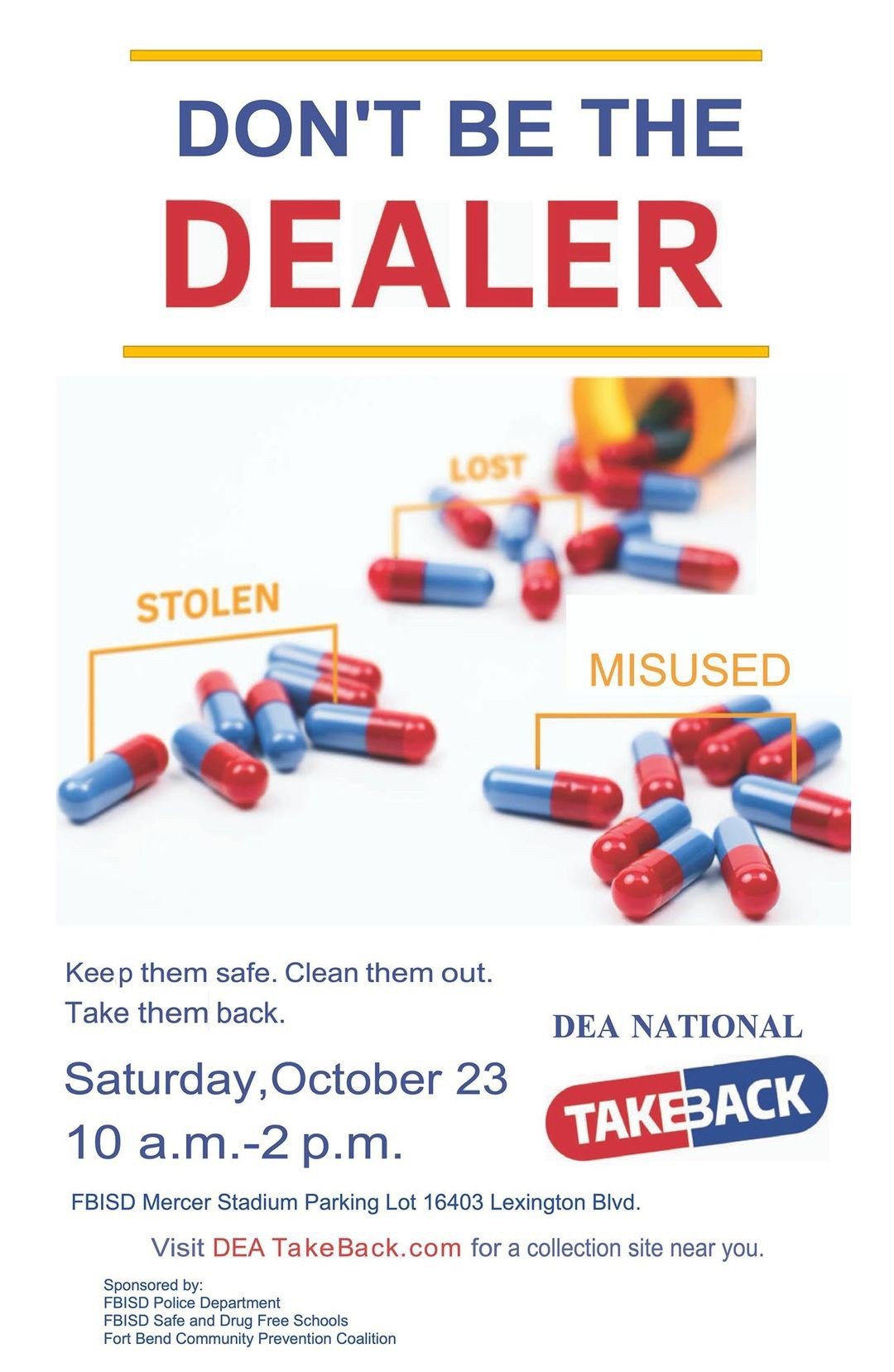 DEA National Takeback